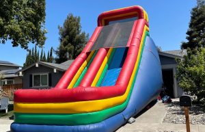 inflatable 22-foot single lane slide