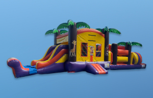 44 FT Orange Obstacle Course