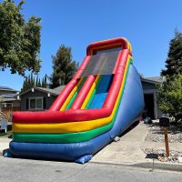 inflatable 22-foot single lane slide