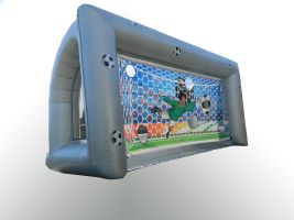 inflatable soccer game
