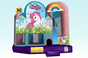 Unicorn 4 in 1 Bouncy House